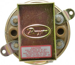 Dwyer - Low Differential Pressure Switch - 1/8 Inch Thread, 10 Maximum PSI, Low Differential Pressure Switches - Exact Tooling