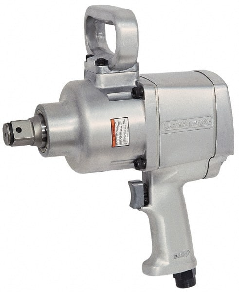 Ingersoll-Rand - 1" Drive, 5,000 RPM, 1,475 Ft/Lb Torque Impact Wrench - Pistol Grip Handle, 830 IPM, 34 CFM, 1/2" NPTF Inlet - Exact Tooling