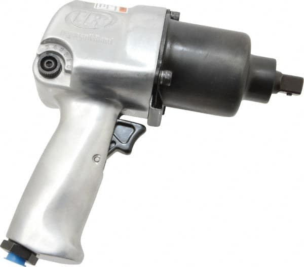 Ingersoll-Rand - 1/2" Drive, 7,750 RPM, 450 Ft/Lb Torque Impact Wrench - Pistol Grip Handle, 1,300 IPM, 26 CFM, 1/4" NPT Inlet - Exact Tooling
