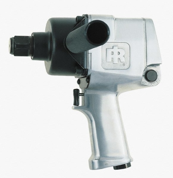 Ingersoll-Rand - 1" Drive, 6,000 RPM, 1,250 Ft/Lb Torque Impact Wrench/Ratchet - Pistol Grip Handle, 1,025 IPM, 10 CFM, 3/8" NPT Inlet - Exact Tooling
