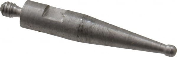 SPI - 0.04" Ball Diam, Steel, Ball Test Indicator Contact Point - 1/2" Contact Point Length, Use with Brown & Sharpe Test Indicators - Exact Tooling