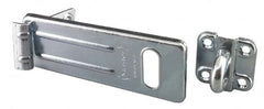 Master Lock - 4-1/2 Inch Long, Hasp - Steel - Exact Tooling