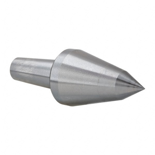 Riten - 4MT Taper, 1/2" Point Diam, Hardened Tool Steel Lathe Tracer Point - 1-13/16" OAL - Exact Tooling