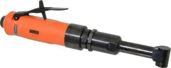 Dotco - 1/4" Keyed Chuck - Right Angle Handle, 3,300 RPM, 0.4 hp, 90 psi - Exact Tooling