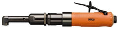 Dotco - 1/4" Keyed Chuck - Right Angle Handle, 3,300 RPM, 0.4 hp, 90 psi - Exact Tooling