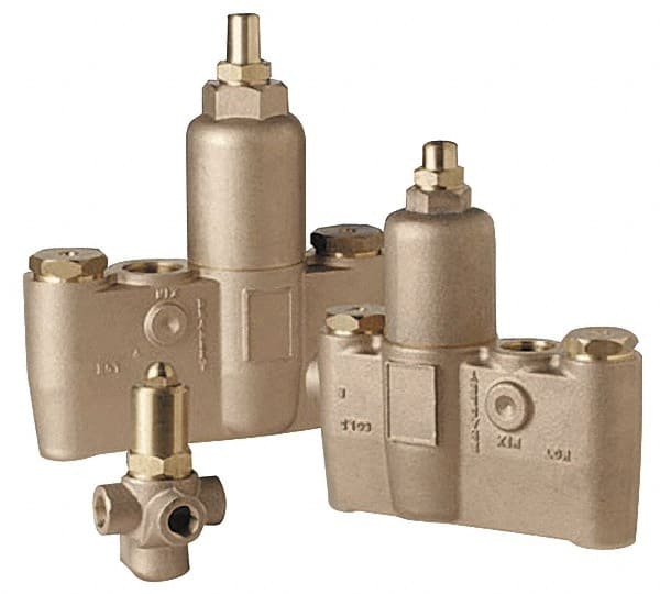 Bradley - Brass Water Mixing Valve & Unit - 26 GPM at 30 psi Flow Rate - Exact Tooling