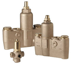 Bradley - Brass Water Mixing Valve & Unit - 26 GPM at 30 psi Flow Rate - Exact Tooling