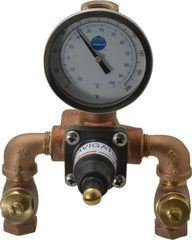 Bradley - Brass Water Mixing Valve & Unit - 7 GPM at 30 psi Flow Rate - Exact Tooling