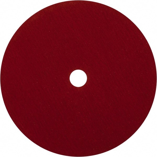 3M - 9-1/8" Diam 7/8" Hole 80 Grit Fiber Disc - Medium Grade, Ceramic, Series 785C - Exact Tooling