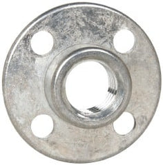 3M - 1/2" Max Diam, Abrasive Disc Retainer Nut - 5/8-11 Female, 1/2" Long - Exact Tooling