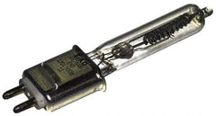 Value Collection - 1,000 Watt, 120 Volt, Halogen Miniature & Specialty T6 Lamp - 2 Pin Base, 750 to 1599 Equivalent Range, Neutral (3,000 to 3,699), 4" OAL - Exact Tooling