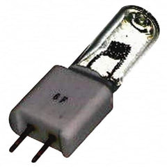 Value Collection - 300 Watt, 24 Volt, Halogen Miniature & Specialty T6 Lamp - 2 Pin Base, 50 to 749 Equivalent Range, Neutral (3,000 to 3,699), 2-1/8" OAL - Exact Tooling