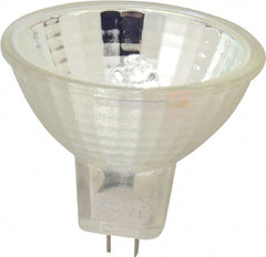 Value Collection - 410 Watt, 82 Volt, Halogen Miniature & Specialty MR16 Lamp - 2 Pin Base, 50 to 749 Equivalent Range, Neutral (3,000 to 3,699), 1-5/8" OAL - Exact Tooling