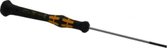 Wera - Electronic/Electrostatic Slotted Screwdriver - Round Shank, Ergonomic Handle - Exact Tooling