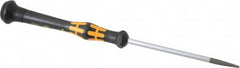 Wera - Electronic/Electrostatic Slotted Screwdriver - Round Shank, Ergonomic Handle - Exact Tooling