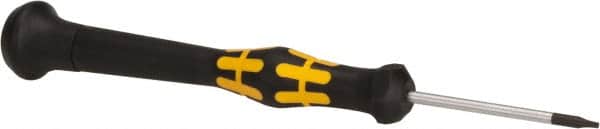 Wera - T4 Torx Driver - 1-5/8" Blade Length, 5-1/2" OAL - Exact Tooling