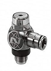 Norgren - 1/2" NPTF x 1/2" NPTF Pilot Operated Check Valve - 15 to 150 psi & Brass Material - Exact Tooling