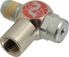 Norgren - 1/4" NPTF x 1/4" NPTF Pilot Operated Check Valve - 15 to 150 psi & Brass Material - Exact Tooling