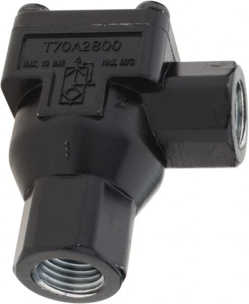 Norgren - 1/4" NPT Quick Exhaust Valve - 7 to 145 psi, Zinc Material - Exact Tooling