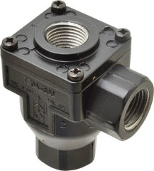 Norgren - 1/2" NPT Quick Exhaust Valve - 7 to 145 psi, Zinc Material - Exact Tooling