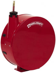Reelcraft - 50' Spring Retractable Hose Reel - 300 psi, Hose Included - Exact Tooling