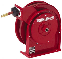 Reelcraft - 50' Spring Retractable Hose Reel - 300 psi, Hose Included - Exact Tooling