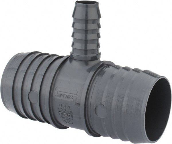 Value Collection - 2 x 2 x 3/4" Barb, Multiple Barbed Tube Reducing Tee - PVC, Male - Exact Tooling