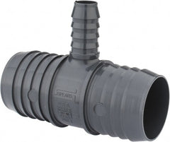 Value Collection - 2 x 2 x 3/4" Barb, Multiple Barbed Tube Reducing Tee - PVC, Male - Exact Tooling