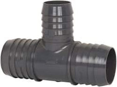 Value Collection - 2 x 2 x 1-1/2" Barb, Multiple Barbed Tube Reducing Tee - PVC, Male - Exact Tooling