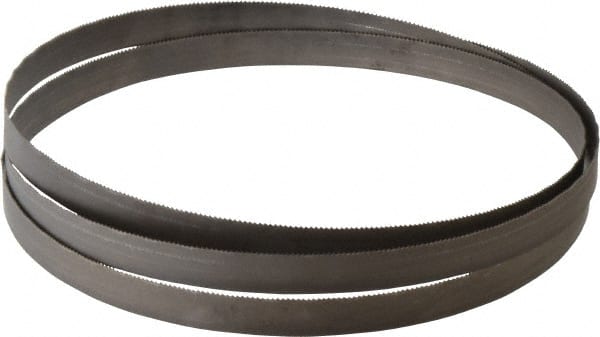 Lenox - 18 TPI, 5' 4-1/2" Long x 1/2" Wide x 0.02" Thick, Welded Band Saw Blade - Bi-Metal, Toothed Edge, Wavy Tooth Set, Flexible Back, Contour Cutting - Exact Tooling