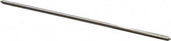 Interstate - 0.084" High Speed Steel Chucking Reamer - Straight Flute, Straight Shank - Exact Tooling