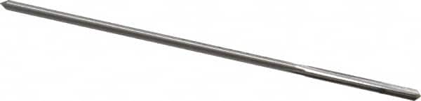 Interstate - 0.0845" High Speed Steel 4 Flute Chucking Reamer - Straight Flute, Straight Shank - Exact Tooling