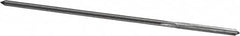 Interstate - 0.09" High Speed Steel 4 Flute Chucking Reamer - Straight Flute, Straight Shank - Exact Tooling