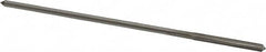 Interstate - 0.091" High Speed Steel 4 Flute Chucking Reamer - Exact Tooling