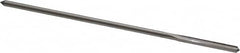 Interstate - 0.0915" High Speed Steel Chucking Reamer - Straight Flute, Straight Shank - Exact Tooling