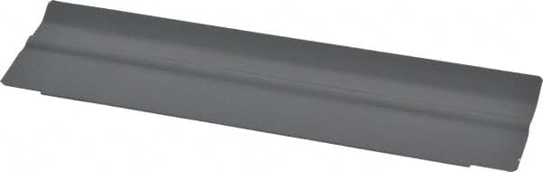 Vidmar - Tool Box Steel Drawer Divider - 5-7/8" Wide x 6-1/4" Deep x 1-7/8" High, Gray, For Vidmar Cabinets - Exact Tooling
