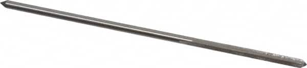 Interstate - 0.106" High Speed Steel Chucking Reamer - Straight Flute, Straight Shank - Exact Tooling