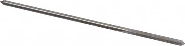 Interstate - 0.108" High Speed Steel Chucking Reamer - Straight Flute, Straight Shank - Exact Tooling
