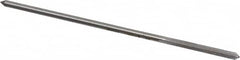 Interstate - 0.108" High Speed Steel Chucking Reamer - Straight Flute, Straight Shank - Exact Tooling