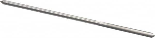 Interstate - 0.114" High Speed Steel Chucking Reamer - Straight Flute, Straight Shank - Exact Tooling