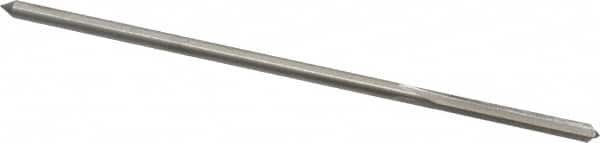 Interstate - 0.117" High Speed Steel 4 Flute Chucking Reamer - Straight Flute, Straight Shank - Exact Tooling