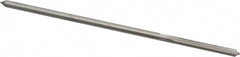 Interstate - 0.117" High Speed Steel 4 Flute Chucking Reamer - Straight Flute, Straight Shank - Exact Tooling
