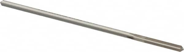 Interstate - 0.118" High Speed Steel 4 Flute Chucking Reamer - Straight Flute, Straight Shank - Exact Tooling