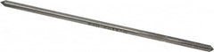 Interstate - 0.1185" High Speed Steel 4 Flute Chucking Reamer - Straight Flute, Straight Shank - Exact Tooling