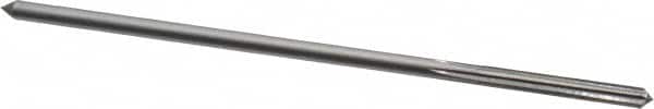 Interstate - 0.121" High Speed Steel Chucking Reamer - Straight Flute, Straight Shank - Exact Tooling