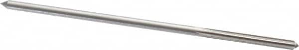 Interstate - 0.1225" High Speed Steel 4 Flute Chucking Reamer - Exact Tooling
