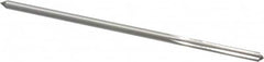 Interstate - 0.1245" High Speed Steel 4 Flute Chucking Reamer - Exact Tooling