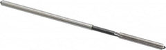 Interstate - 0.128" High Speed Steel 6 Flute Chucking Reamer - Exact Tooling