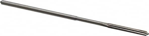 Interstate - 0.1305" High Speed Steel 6 Flute Chucking Reamer - Exact Tooling