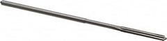 Interstate - 0.1305" High Speed Steel 6 Flute Chucking Reamer - Exact Tooling